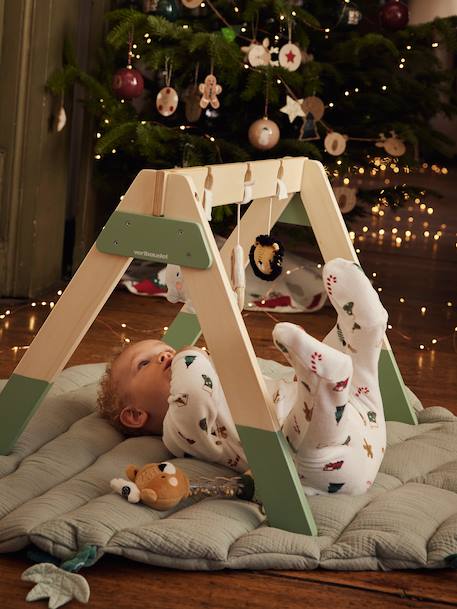 Portique d'éveil en bois FSC® Tanzanie 2 - vertbaudet enfant 