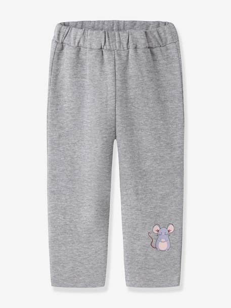 Fille-Pantalon-Pantalon de jogging fille à motif animal en molleton Regular Fit name it
