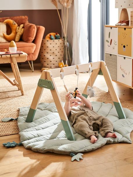 Portique d'éveil en bois FSC® Tanzanie 1 - vertbaudet enfant 