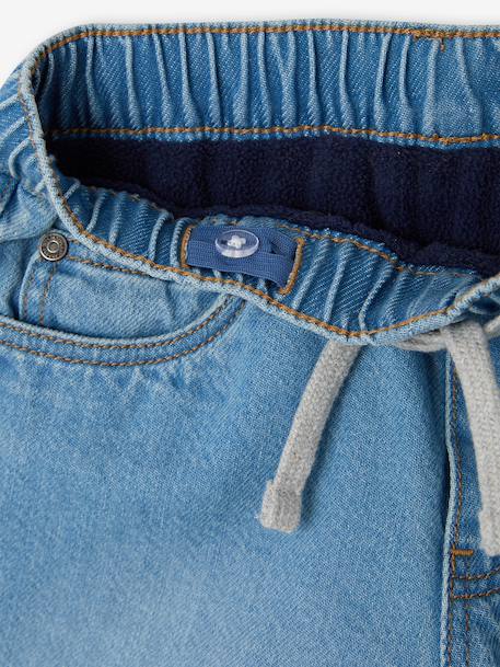 Jean large enfant garçon doublure polaire double stone 8 - vertbaudet enfant 