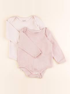Seconde main-Fille-Body bébé-Lot de 2 bodies en coton - 18 mois