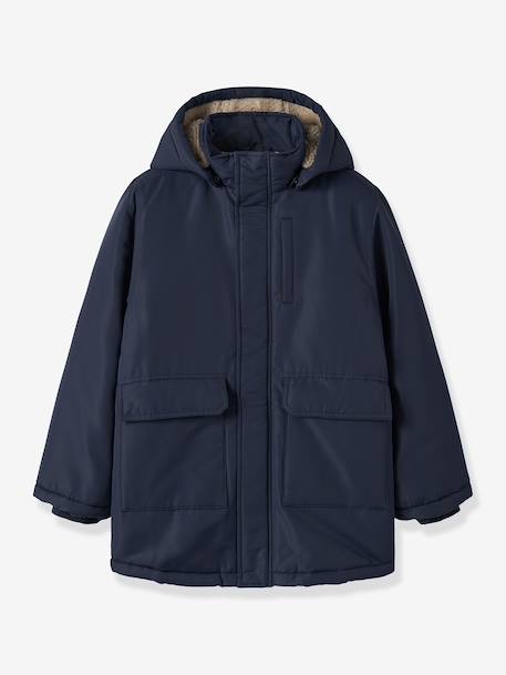 Veste d’hiver garçon MARLOW name it bleu foncé 1 - vertbaudet enfant 