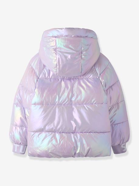 Veste matelassée brillante à effet nacré fille name it rose pastel 2 - vertbaudet enfant 