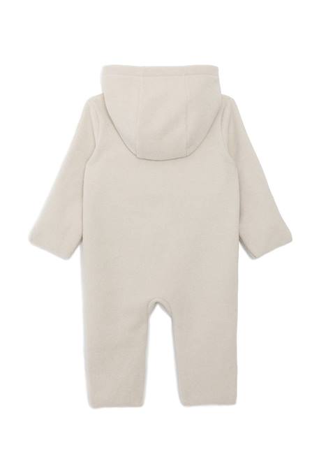 Combinaison à capuche bébé mixte Beige chine 4 - vertbaudet enfant 