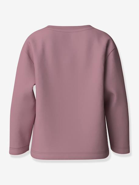 T-shirt manches longues à motifs animaux fille name it bleu foncé+écru+lavande+mauve 8 - vertbaudet enfant 
