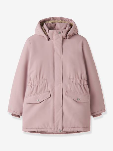 Veste d’hiver fille MARLOW name it vieux rose 1 - vertbaudet enfant 