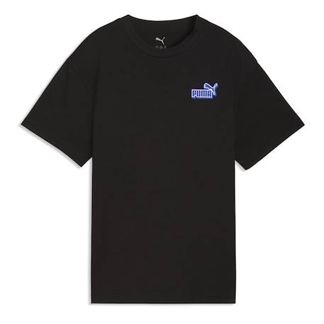 T-shirt garçon ess logo lab relaxed Noir 1 - vertbaudet enfant 