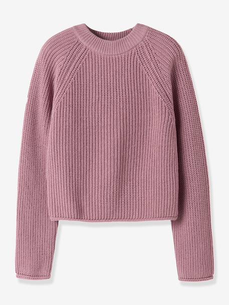 Pyjama coton bébé fille bordeaux+marine+vieux rose 6 - vertbaudet enfant 