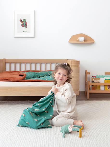 Sac de couchage - tog 3 cocon moelleux Grizou+Lunar+Marron+Marron et bleu+Marshmallow+Noisette+Rose blush+Stone+Vert d'eau 31 - vertbaudet enfant 