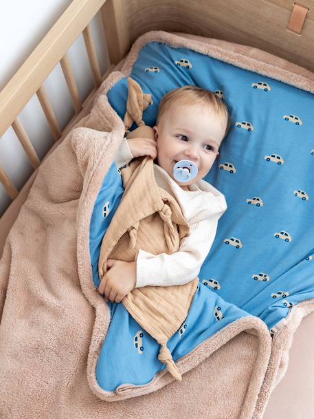 Sac de couchage - tog 3 cocon moelleux Grizou+Lunar+Marron+Marron et bleu+Marshmallow+Noisette+Rose blush+Stone+Vert d'eau 20 - vertbaudet enfant 