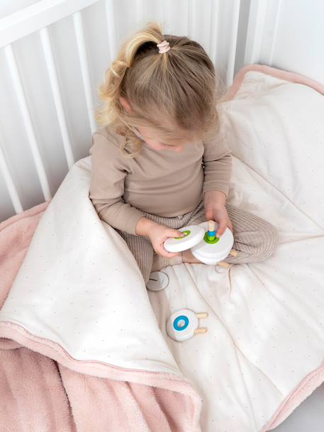 Sac de couchage - tog 3 cocon moelleux Grizou+Lunar+Marron+Marron et bleu+Marshmallow+Noisette+Rose blush+Stone+Vert d'eau 36 - vertbaudet enfant 