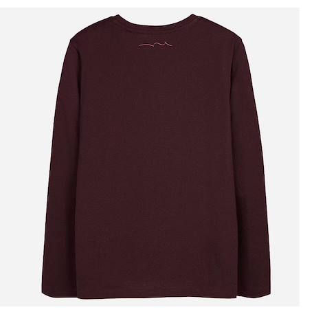 T-shirt manches longues garçon evan Bordeaux 3 - vertbaudet enfant 