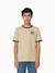 T-shirt en jersey de coton graphique Creme 1 - vertbaudet enfant 