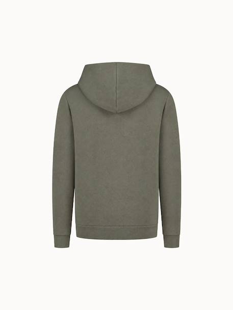 Sweat à capuche essentiel en double face essentiels Kaki 3 - vertbaudet enfant 