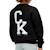 Sweat garçon relaxed crewneck Noir 3 - vertbaudet enfant 