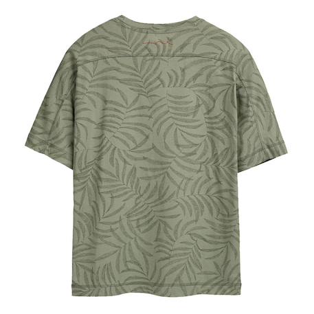T-shirt garçon feuillage Vert 2 - vertbaudet enfant 
