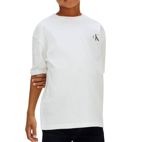 T-shirt manches longues garçon bridge Blanc 1 - vertbaudet enfant 