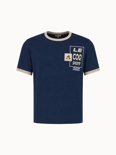 T-shirt en jersey de coton graphique Blue 2 - vertbaudet enfant 
