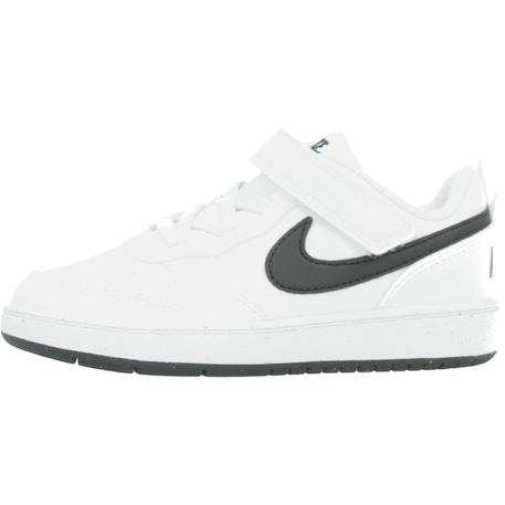 Baskets bébé garçon court Blanc 104+Blanc 105+Noir 2 - vertbaudet enfant 