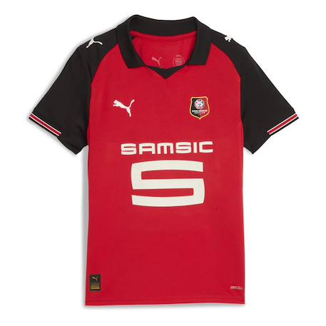 Stade rennais maillot de football garçon 25/26 Rouge 2 - vertbaudet enfant 