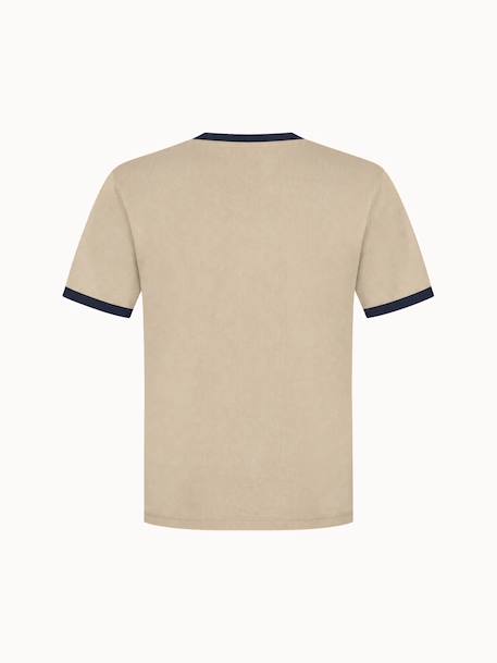 T-shirt en jersey de coton graphique Creme 3 - vertbaudet enfant 