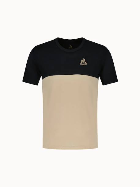 T-shirt en jersey de coton colorblock Black 2 - vertbaudet enfant 