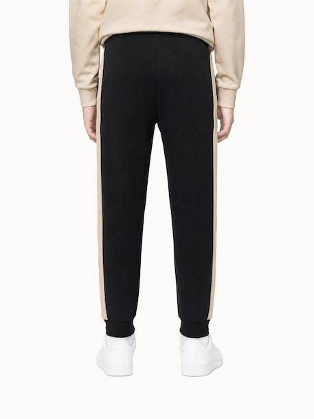 Jogging en double face avec bandes côtés contrastées Black 4 - vertbaudet enfant 