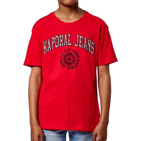 T-shirt garçon olla Rouge 1 - vertbaudet enfant 