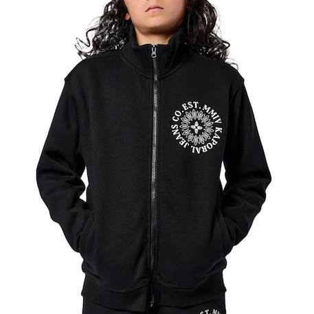 Sweat garçon osmos Noir 2 - vertbaudet enfant 