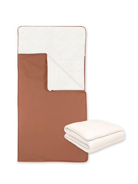 Sac de couchage nomade bébé - tog 1-3 confort 4 saisons Moka+Popcorn+Stone 1 - vertbaudet enfant 