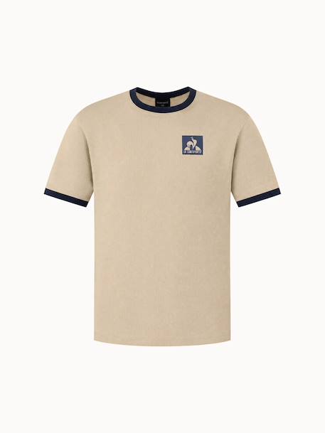 T-shirt en jersey de coton graphique Creme 2 - vertbaudet enfant 