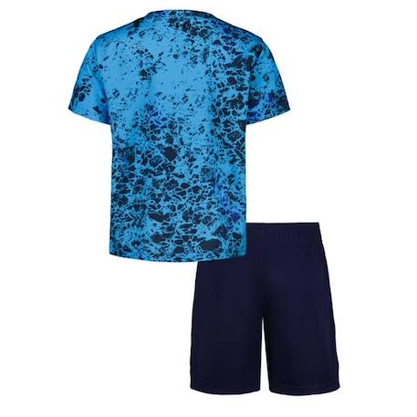 Ensemble garçon tech printed Bleu 3 - vertbaudet enfant 