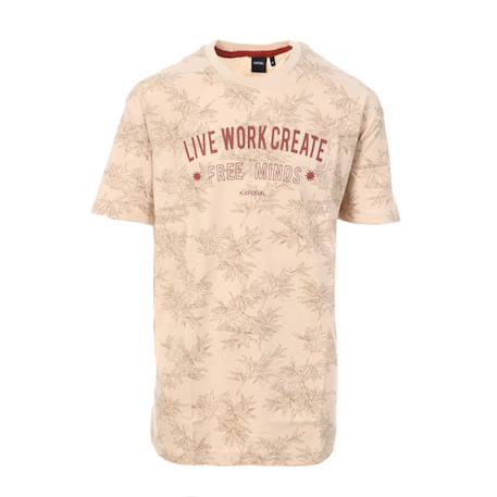 T-shirt garçon obelih Beige 1 - vertbaudet enfant 