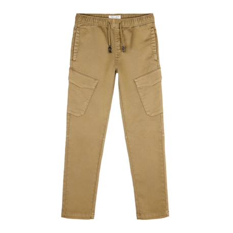 Pantalon cargo garçon piky Beige 1 - vertbaudet enfant 