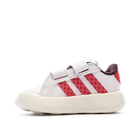 Basket fille minnie grand court Blanc 2 - vertbaudet enfant 