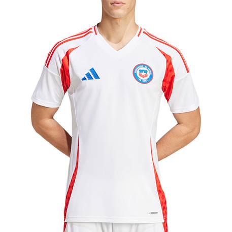 Maillot de football enfant garçon chili Blanc 1 - vertbaudet enfant 