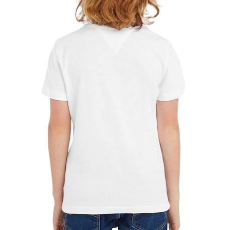 T-shirt garçon essentialpol Blanc 3 - vertbaudet enfant 