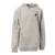 Sweat à capuche junior makit poster Gris 1 - vertbaudet enfant 