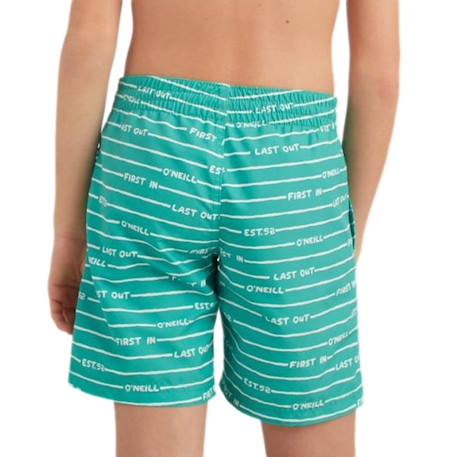 Short de bain garçon all year 14 Vert 3 - vertbaudet enfant 