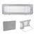 Barrière de Lit GUARD & DREAM Pliable avec Hauteur Réglable, Filet Aéré et Sac de Transport Inclus Gris+Noir 1 - vertbaudet enfant 