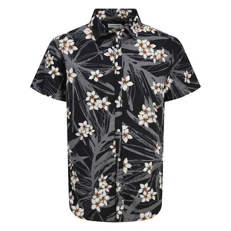 Chemise à motifs garçon hawaii Noir 4 - vertbaudet enfant 