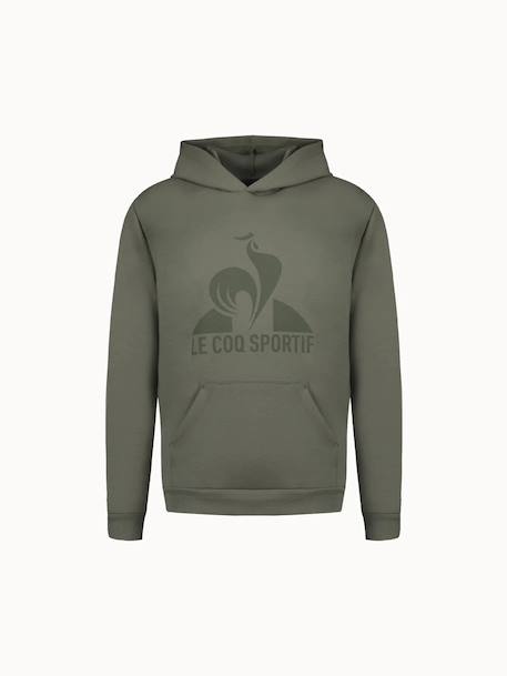 Sweat à capuche essentiel en double face essentiels Kaki 2 - vertbaudet enfant 