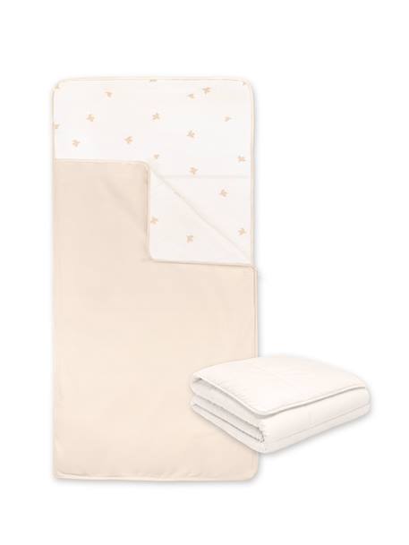 Sac de couchage nomade bébé - tog 1-3 confort 4 saisons Moka+Popcorn+Stone 7 - vertbaudet enfant 