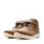 Boots à scratch garçon nelda Camel+Noir 6 - vertbaudet enfant 