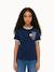 T-shirt en jersey de coton graphique Blue 1 - vertbaudet enfant 