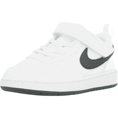 Baskets bébé garçon court Blanc 104+Blanc 105+Noir 4 - vertbaudet enfant 