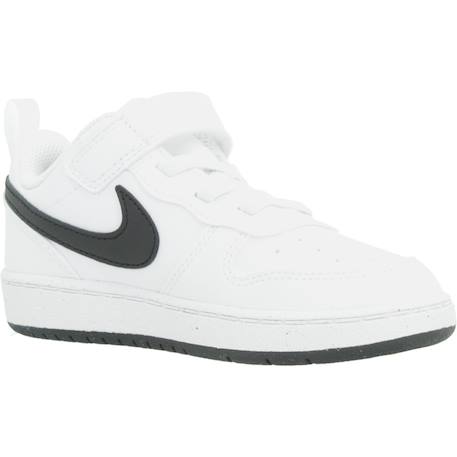 Baskets bébé garçon court Blanc 104+Blanc 105+Noir 5 - vertbaudet enfant 