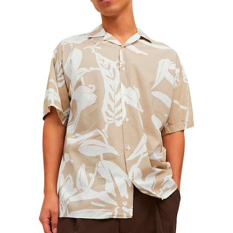 Chemisette garçon tropic Beige 2 - vertbaudet enfant 