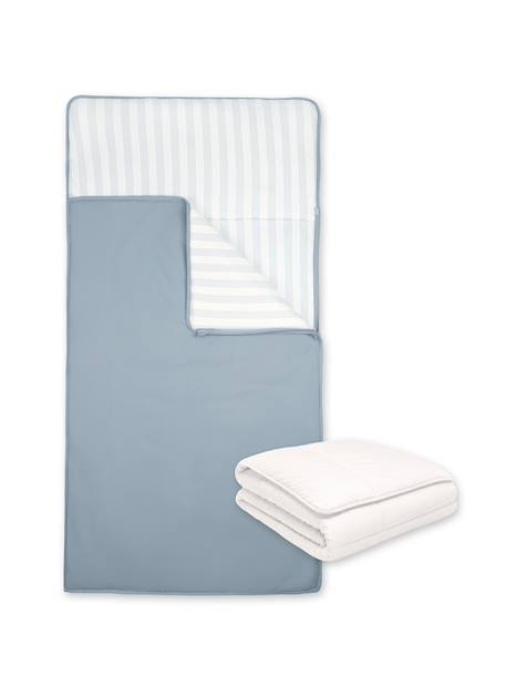 Sac de couchage nomade bébé - tog 1-3 confort 4 saisons Moka+Popcorn+Stone 13 - vertbaudet enfant 