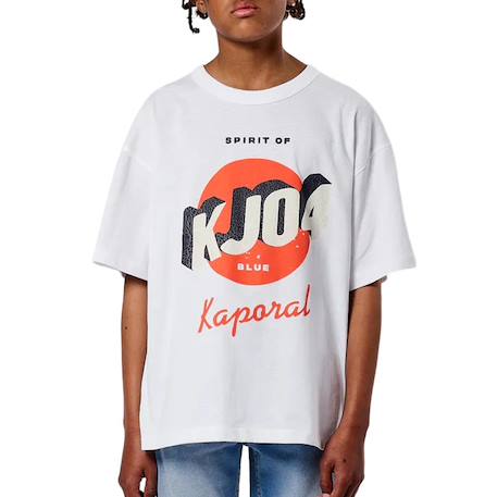T-shirt garçon obax Blanc 1 - vertbaudet enfant 
